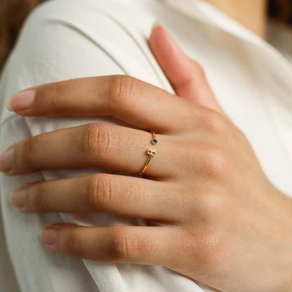 Birthstone ring